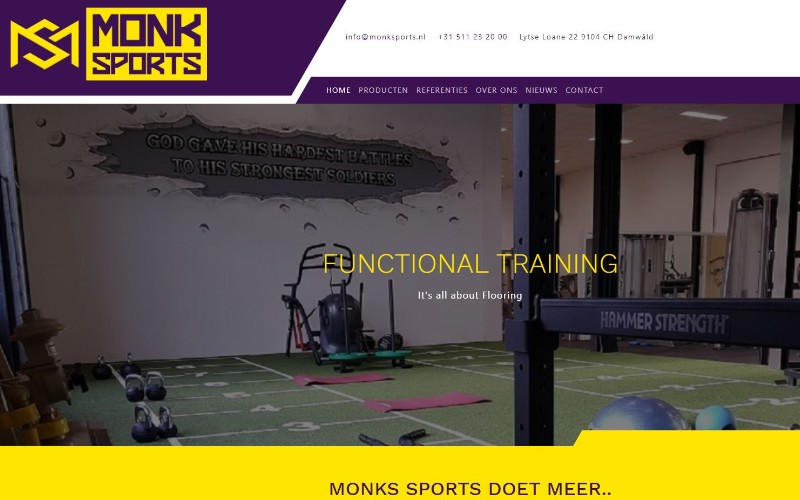 Website Monk Sports Online